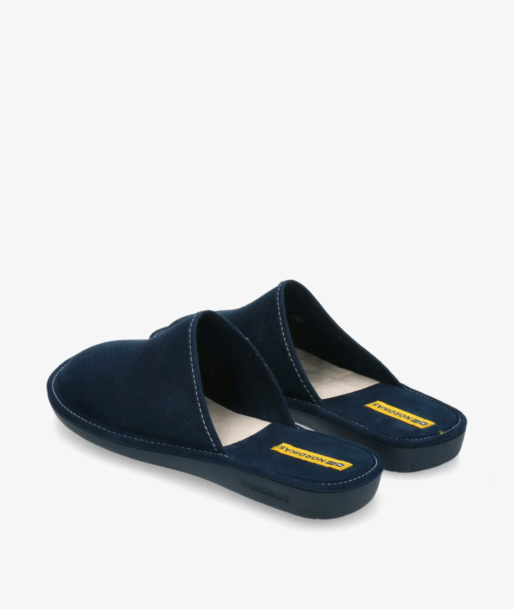 Hombre Nordikas Zapatillas de casa 7363 en marino