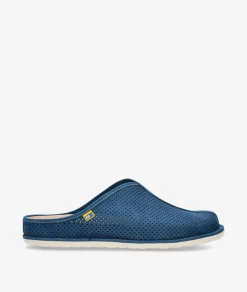 Hombre Nordikas Zapatillas de casa 1945 en marino