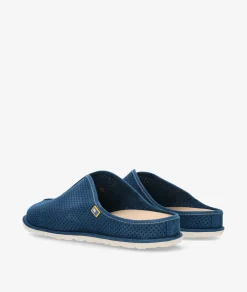 Hombre Nordikas Zapatillas de casa 1945 en marino