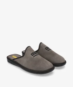 Hombre Nordikas Zapatillas de casa 236/F en serraje