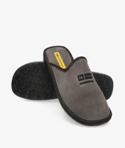Hombre Nordikas Zapatillas de casa 236/F en serraje