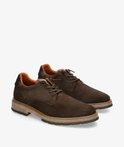 Hombre Cetti Zapatos casual C-1335 en serraje marrón
