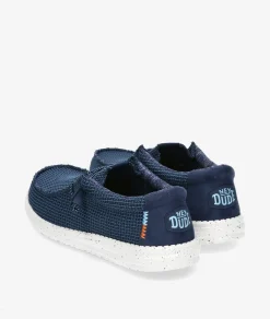 Hombre Dude Zapatos casual WALLY SPORT MESH en marino