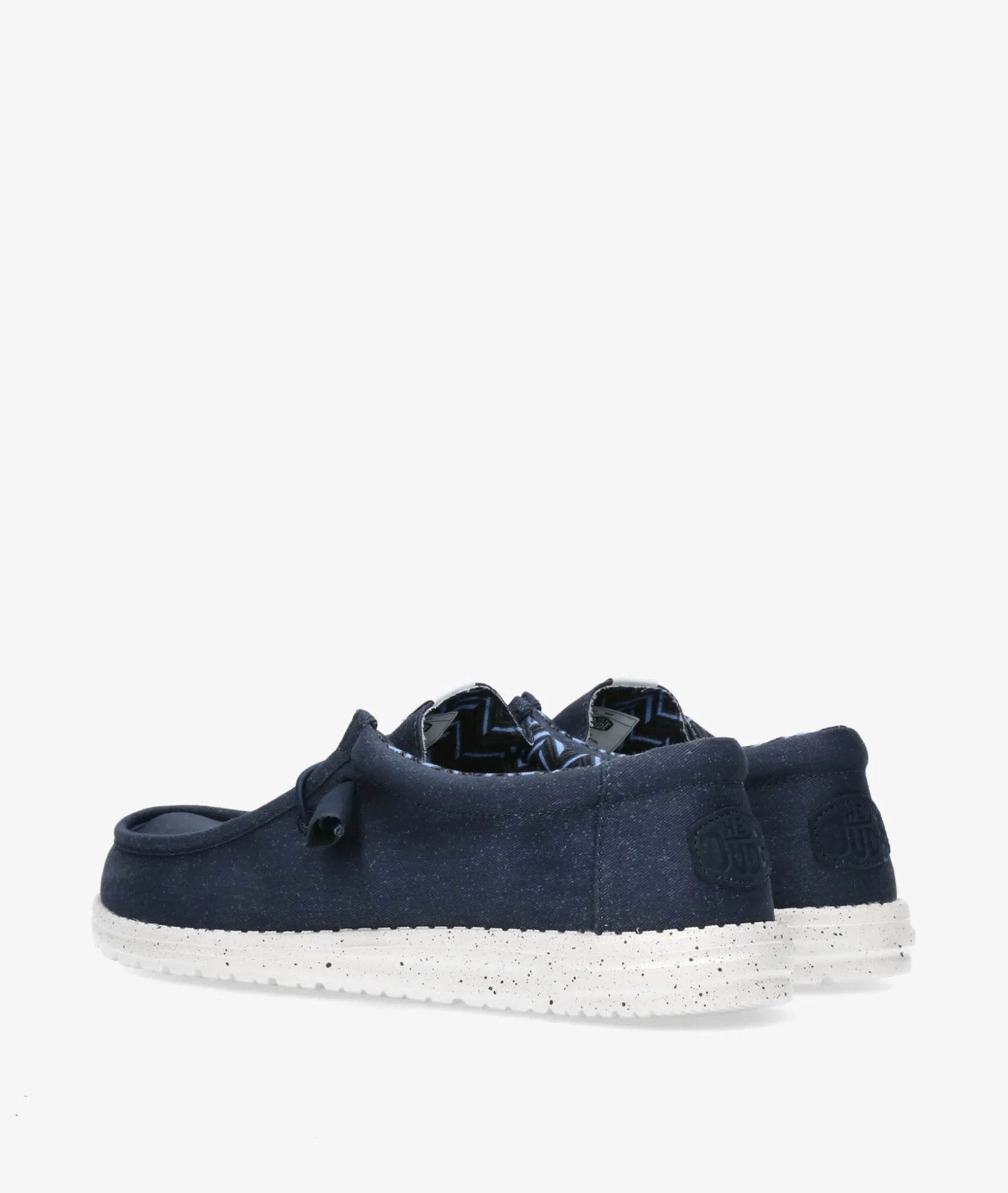 Hombre Dude Zapatos casual WALLY STRETCH CANVAS en marino