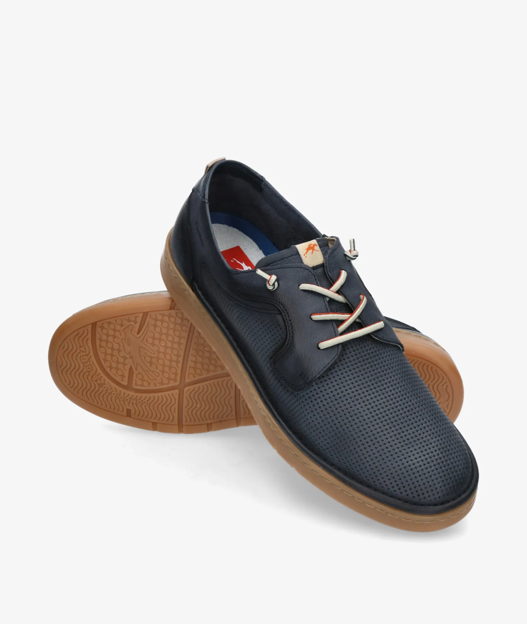 Hombre Fluchos Zapatos casual F1947 en marino