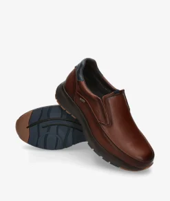 Hombre Fluchos Zapatos casual F2064 en cuero