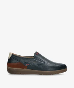 Hombre LUISETTI Zapatos casual 32310 NA en marino