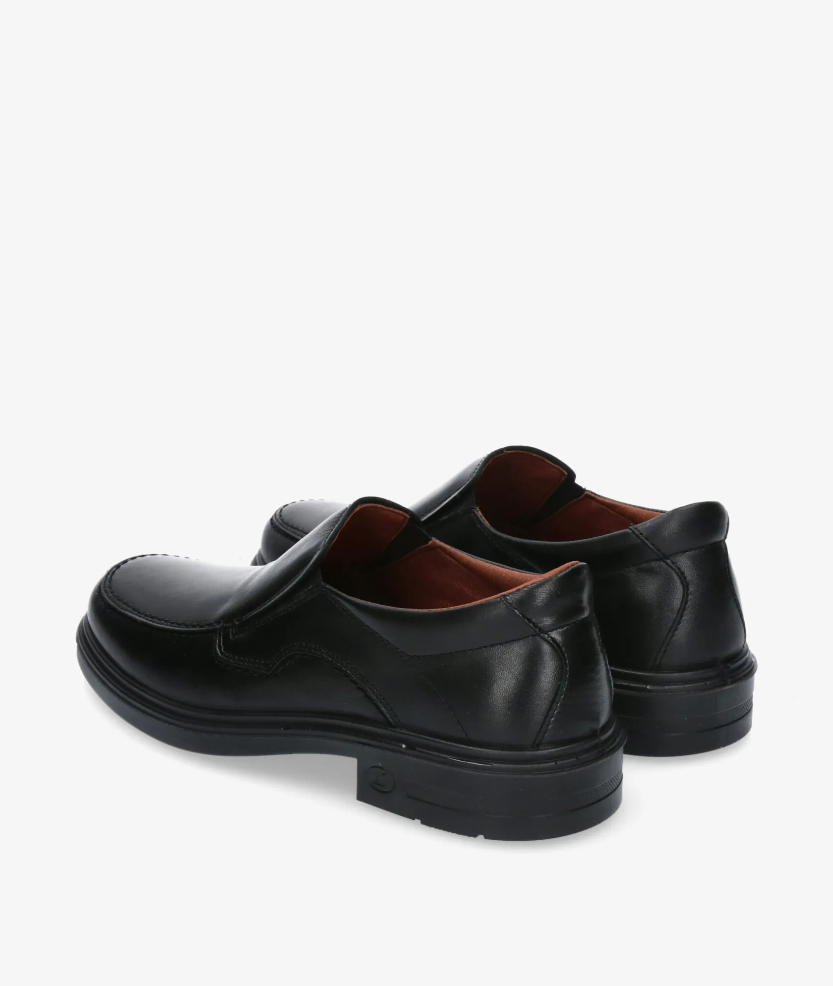 Hombre LUISETTI Zapatos casual 33650 ST en negro