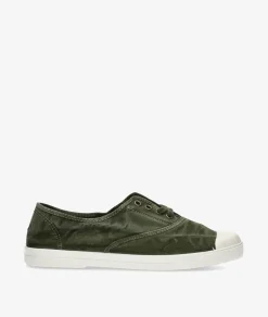 Hombre Natural World Zapatos casual 3102E INGLES ELASTICO ENZ en caki