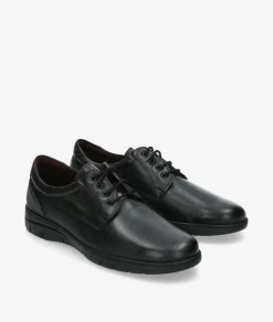 Hombre Pitillos Zapatos casual 114 (4702) (4601) en negro