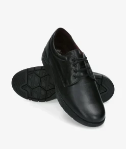 Hombre Pitillos Zapatos casual 114 (4702) (4601) en negro