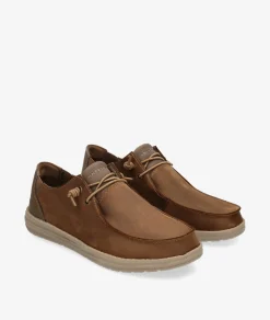 Hombre Skechers Zapatos casual 210107 en cuero