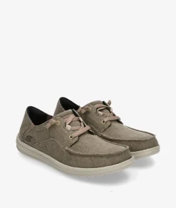 Hombre Skechers Zapatos casual 66384 en topo