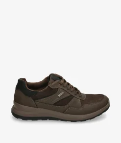 Hombre St Gallen Zapatos casual St. Gallen NETO-03 en nobuck marrón