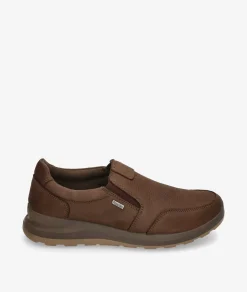Hombre St Gallen Zapatos casual St. Gallen NETO-02 en nobuck marrón
