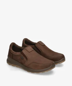 Hombre St Gallen Zapatos casual St. Gallen NETO-02 en nobuck marrón
