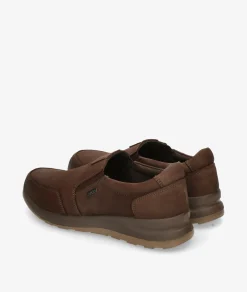 Hombre St Gallen Zapatos casual St. Gallen NETO-02 en nobuck marrón
