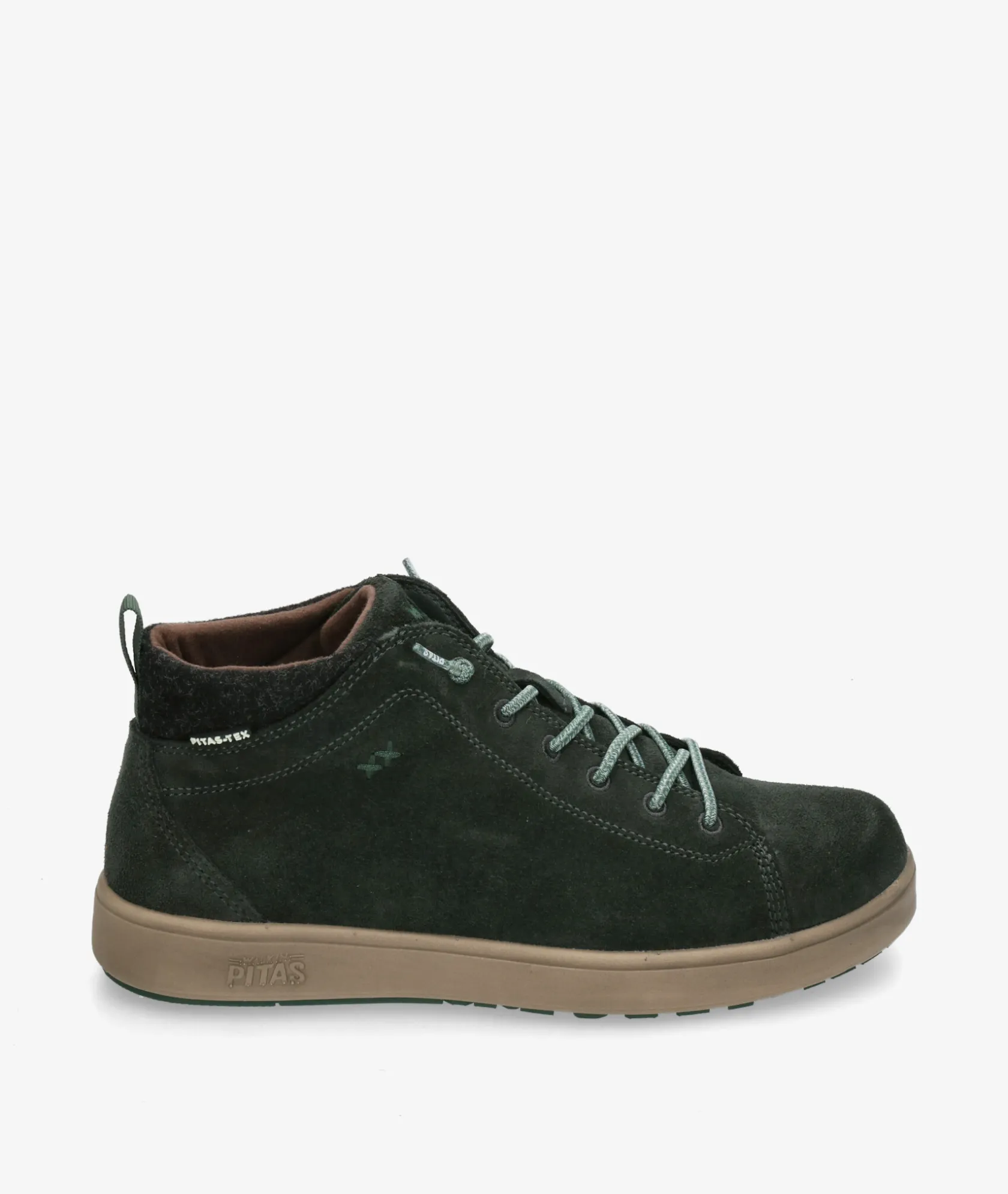 Hombre Walk in Pitas Zapatos casual AUSTIN en serraje kaki