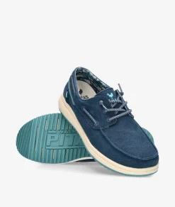 Hombre Walk in Pitas Zapatos casual TULUM en marino
