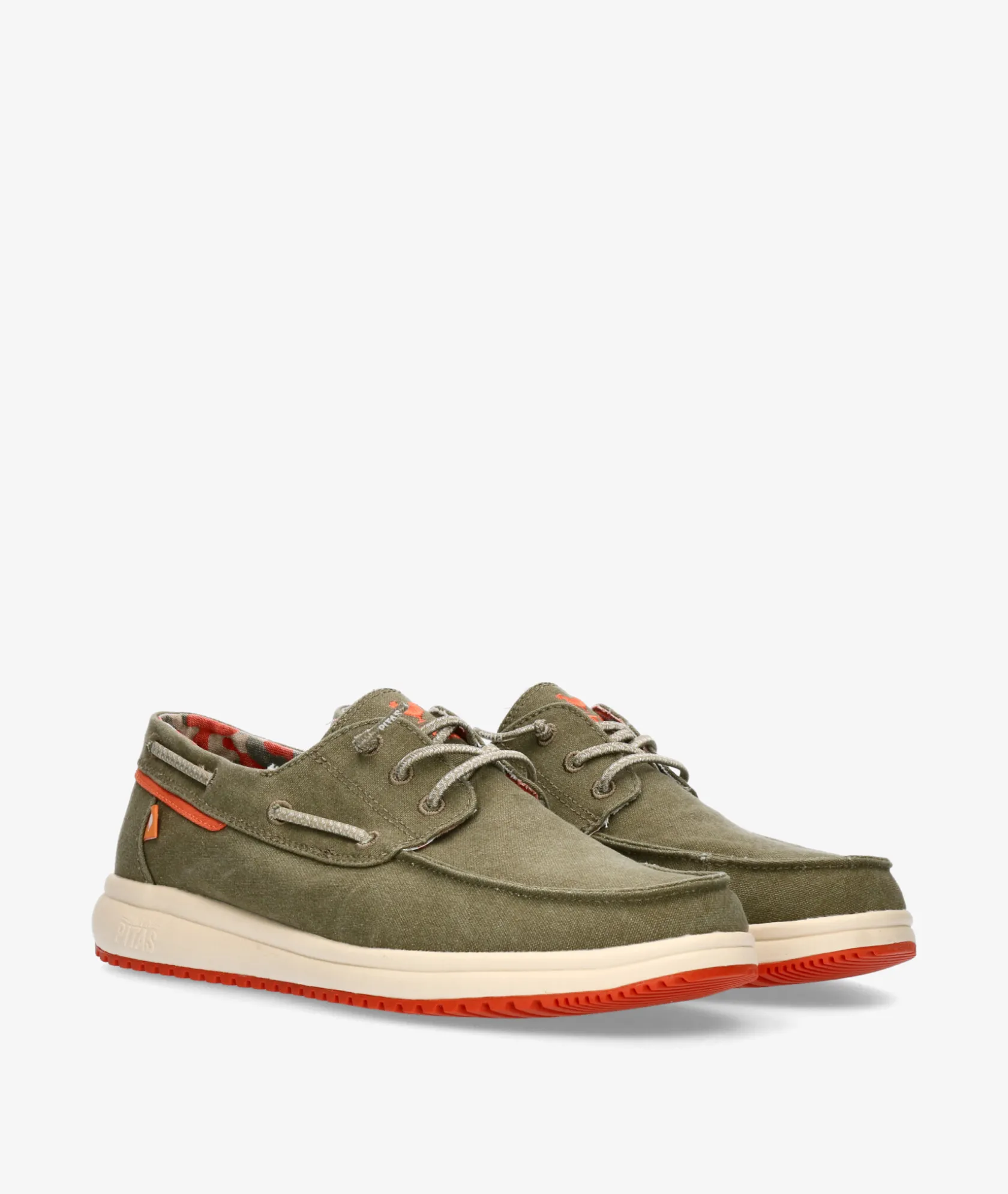 Hombre Walk in Pitas Zapatos casual TULUM en caki