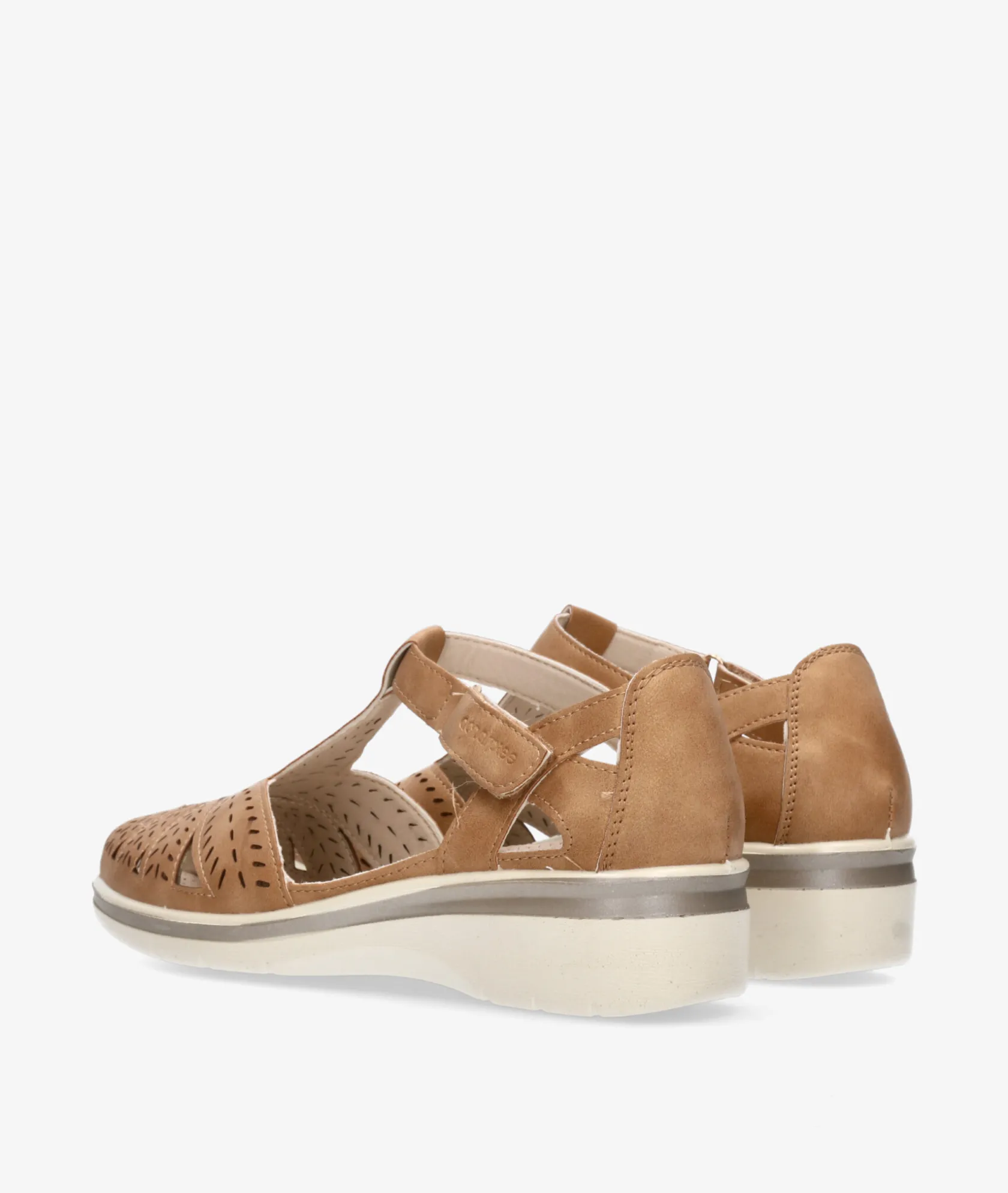 Mujer Amarpies Zapatos confort 30030 en cuero