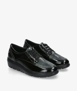 Mujer Amarpies Zapatos confort 29308 en charol