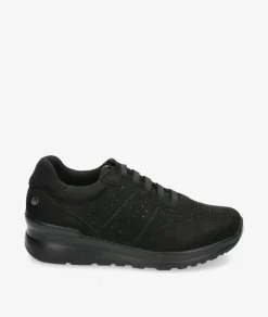 Mujer Amarpies Zapatos confort 27000 en negro