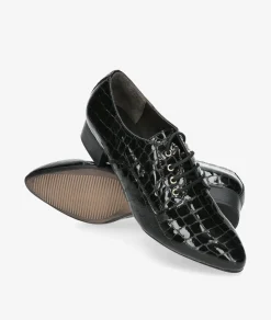Mujer Kénnebec Zapatos de tacón 684 OJETES en charol