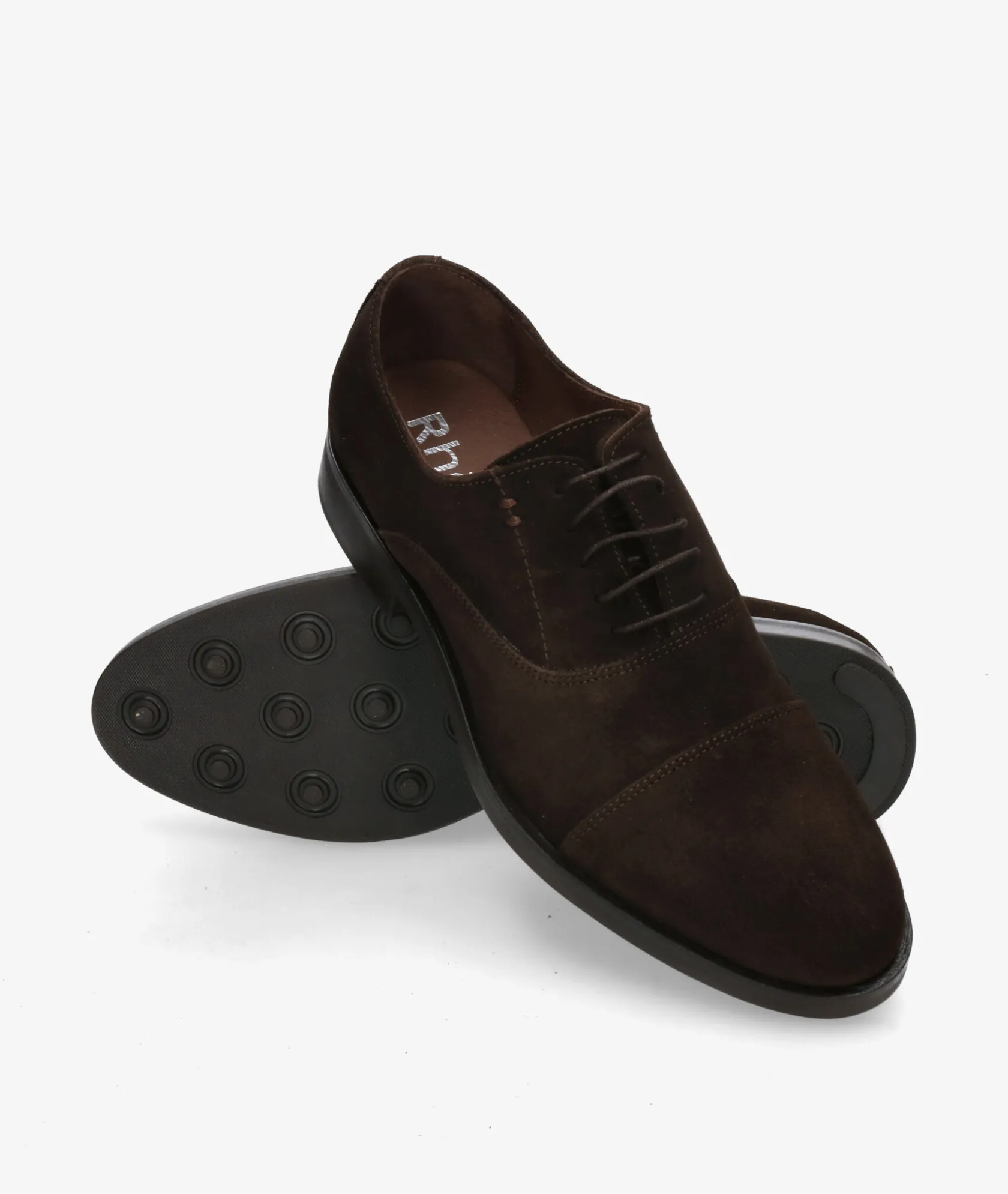 Hombre pabloochoa.shoes Zapatos de vestir 7012 en serraje marrón