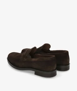 Hombre pabloochoa.shoes Zapatos de vestir 4000 en serraje marrón