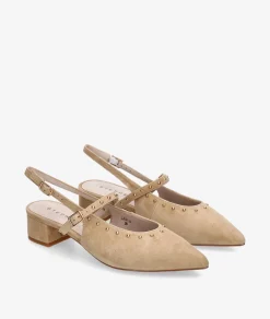 Mujer Stephen Allen Zapatos de vestir LAUR-30 K1943-6 en ante camel