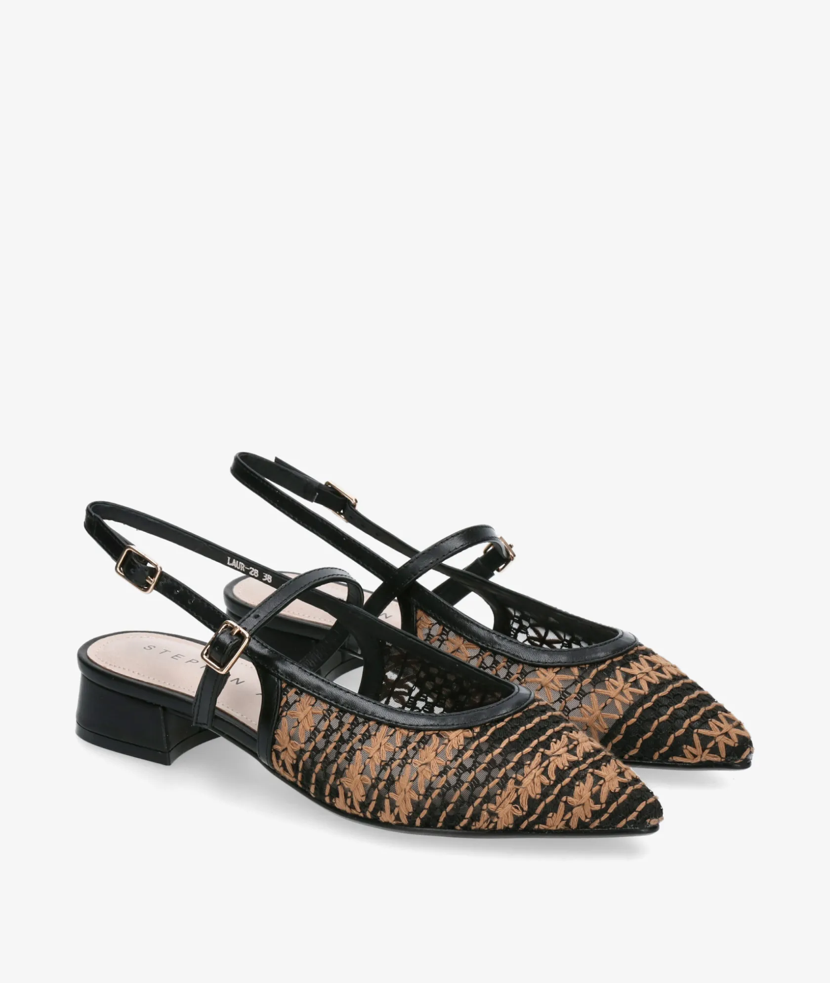 Mujer Stephen Allen Zapatos de vestir LAUR-28 K19123-66 en negro