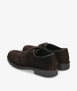 Hombre Traveris Zapatos de vestir 28751 en serraje marrón