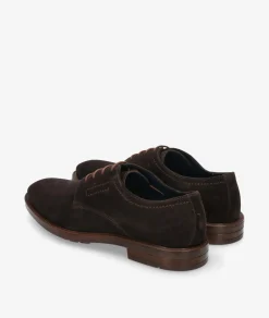 Hombre Traveris Zapatos de vestir LOR31 - 1181 en serraje marrón