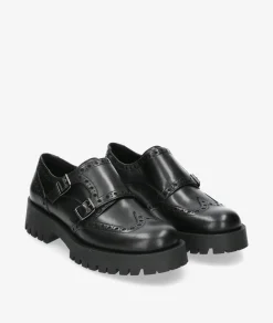 Mujer pabloochoa.shoes Zapatos inglés EVA PARIS 27906 en negro