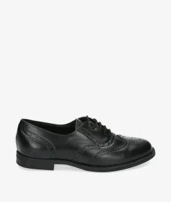 Mujer Funny Lola Zapatos inglés 1109 en negro