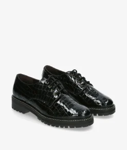 Mujer Kénnebec Zapatos inglés 684 en charol