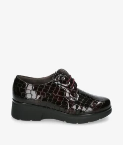Mujer Pitillos Zapatos inglés 10751 en coco