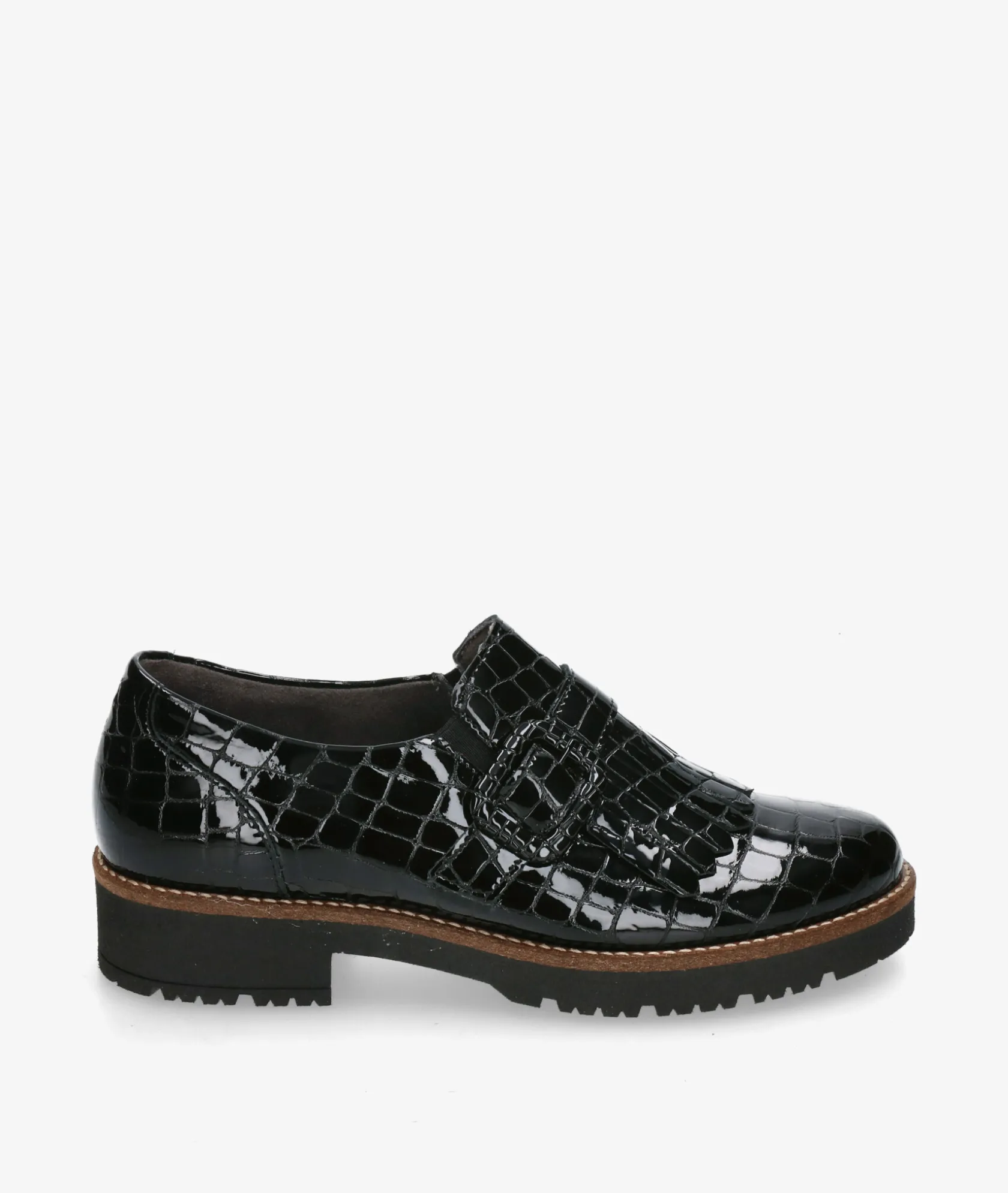 Mujer Pitillos Zapatos 10772 en charol