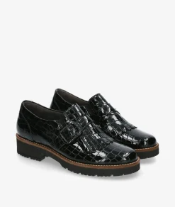 Mujer Pitillos Zapatos 10772 en charol