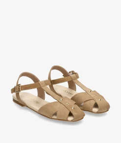 Mujer bloom&you Zapatos planos bloom&you CARMINA en serraje taupe