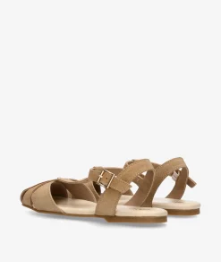 Mujer bloom&you Zapatos planos bloom&you CARMINA en serraje taupe