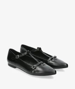 Mujer Bryan Zapatos planos 23532 en negro
