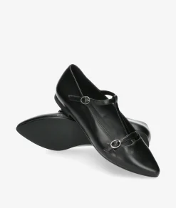 Mujer Bryan Zapatos planos 23532 en negro