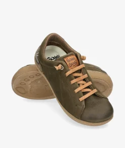Mujer Sunni Sabbi Zapatos planos NANTAI 064 en caki