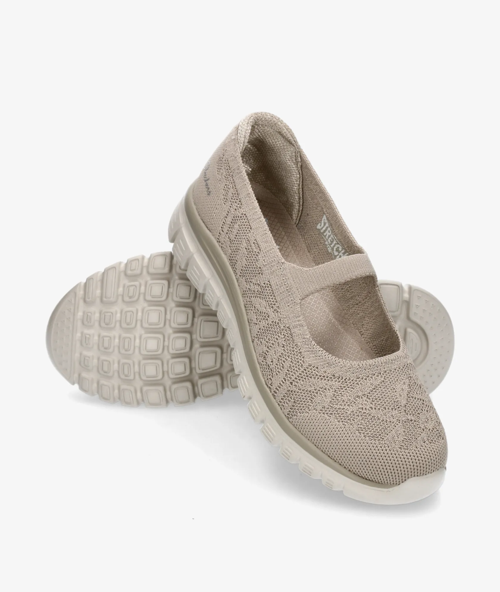 Mujer Skechers Zapatos 100966 en topo