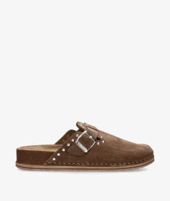 Mujer Walk & Fly Zapatos Walk & Fly 7447-50561 en serraje taupe
