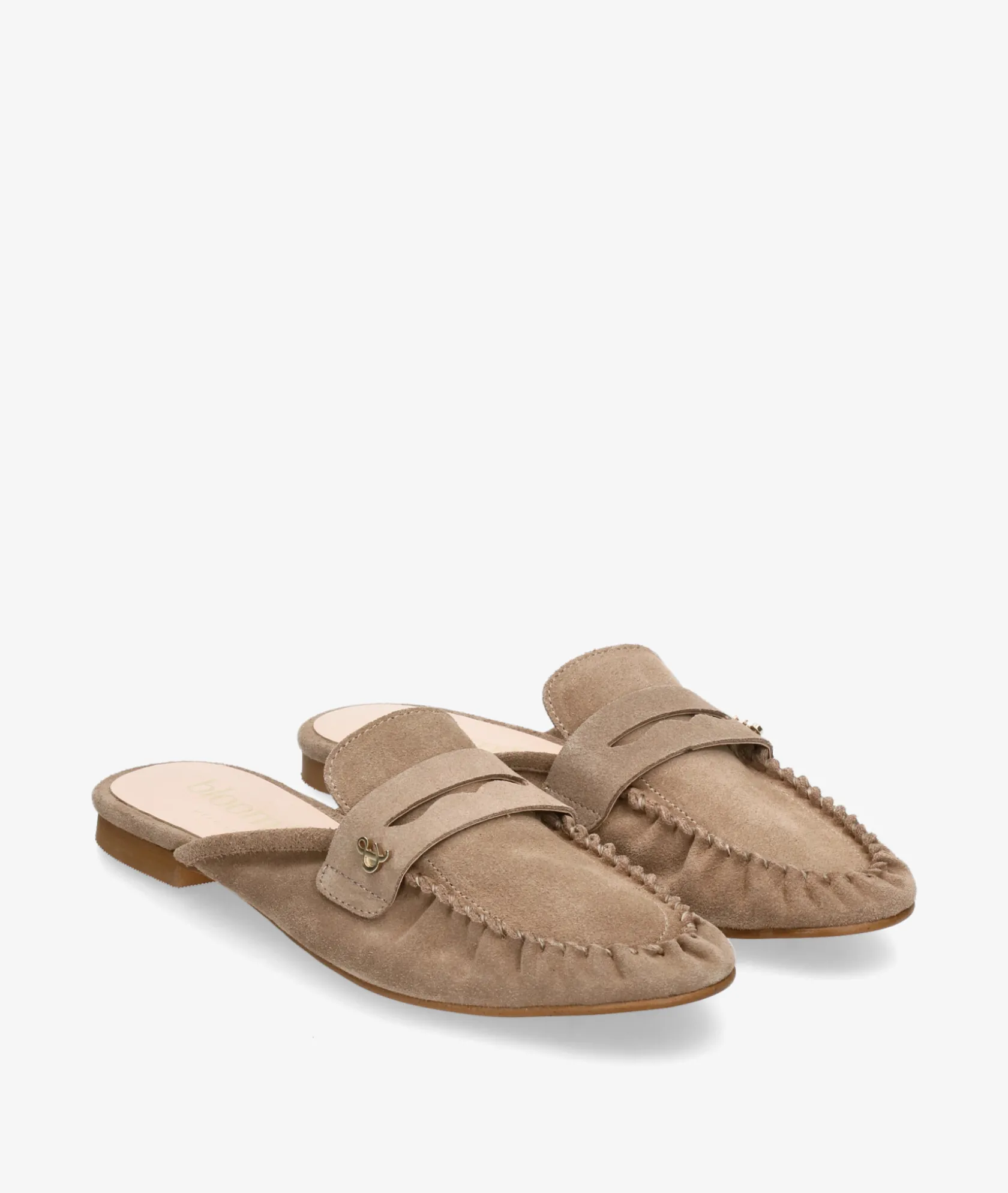 Mujer bloom&you Zuecos bloom&you BETH en serraje taupe