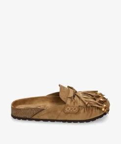 Mujer pabloochoa.shoes Zuecos CORINA M6000 en camel